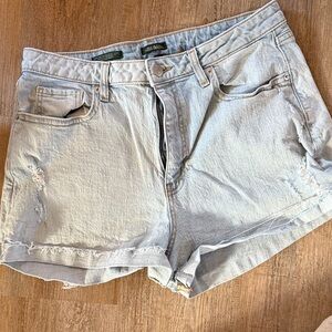 Wild Fable Light Gray Jean Shorts